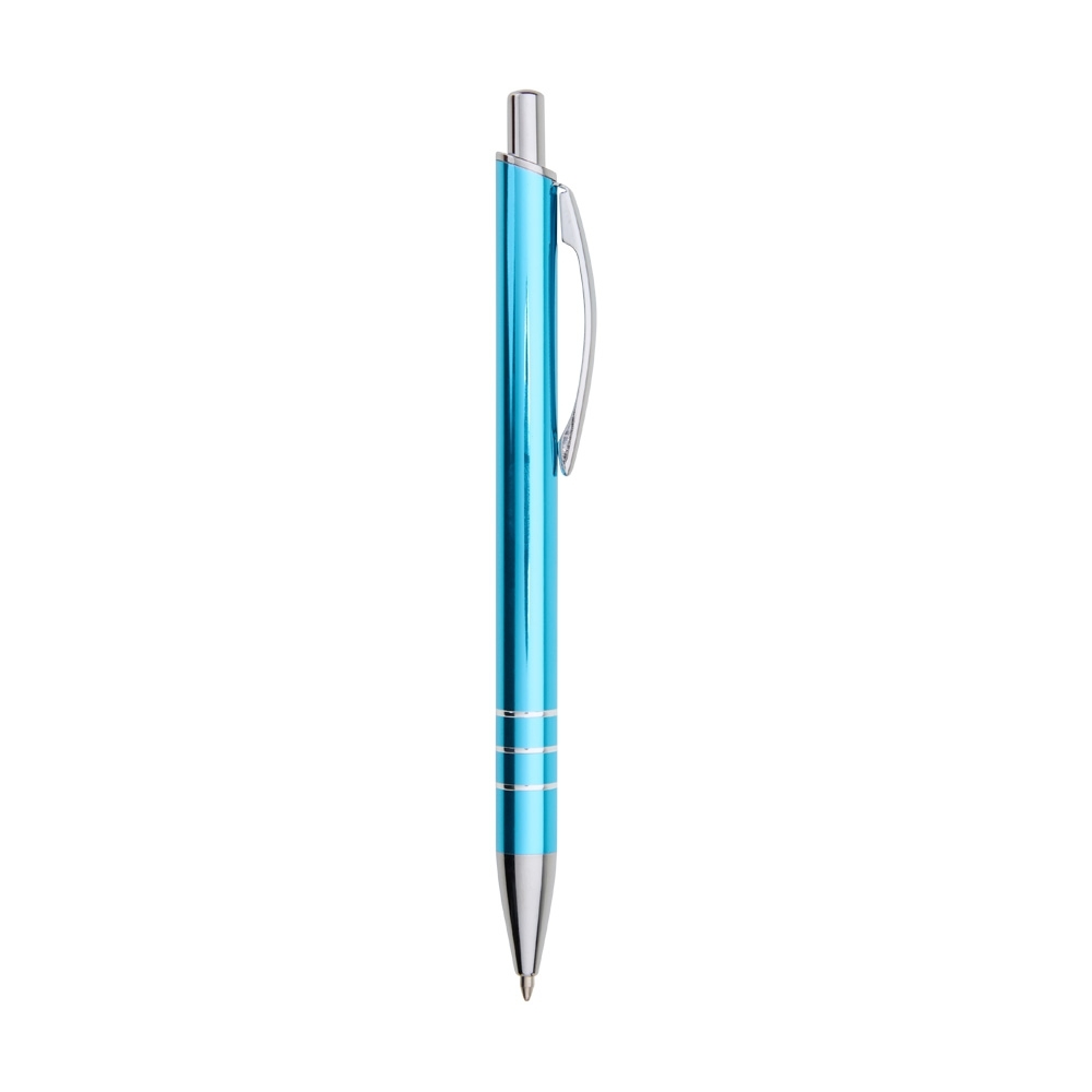 Caneta Metal — Azul Claro