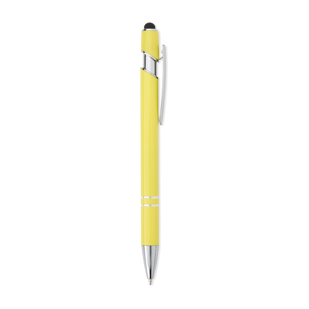 Caneta Metal Touch — Amarelo