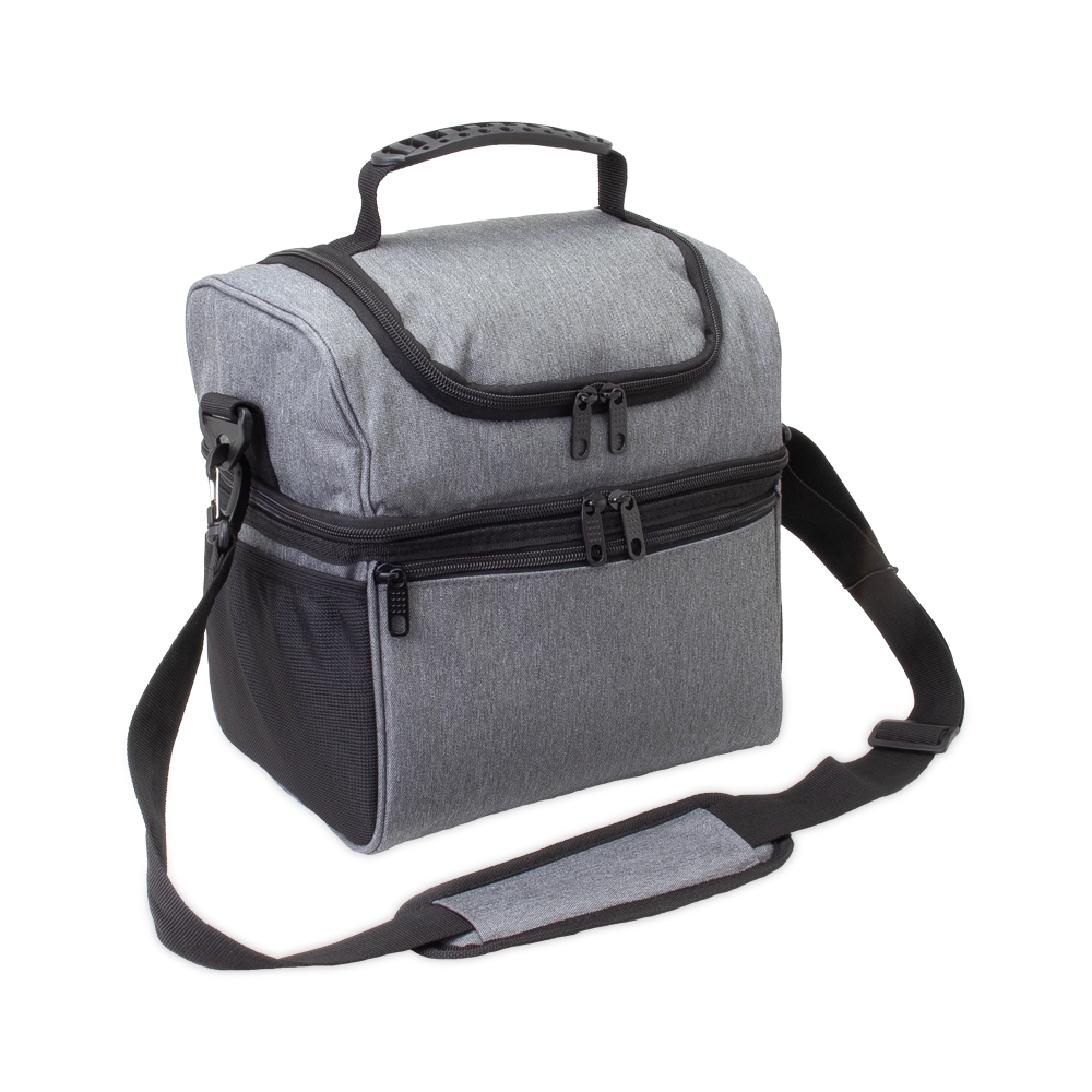 Bolsa Térmica Dupla 16 Litros — Cinza