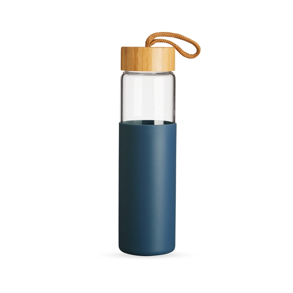 Garrafa de Vidro 750ml — azul escuro
