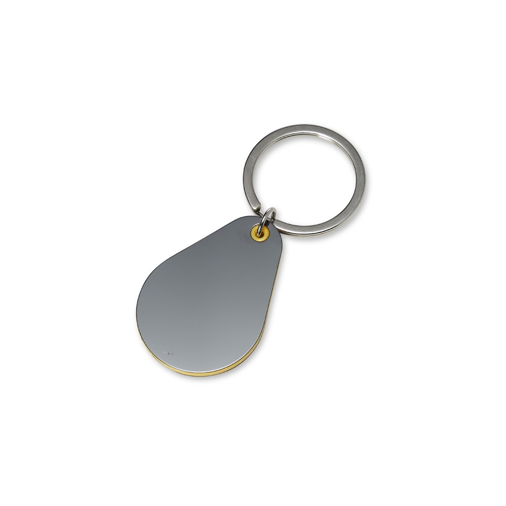 Chaveiro metal — Amarelo