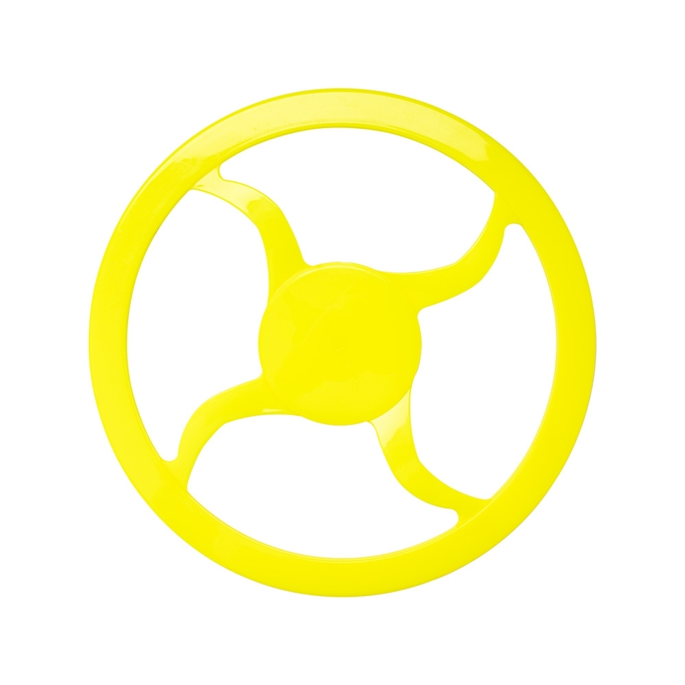 Frisbee para Pet — Amarelo Fluorescente