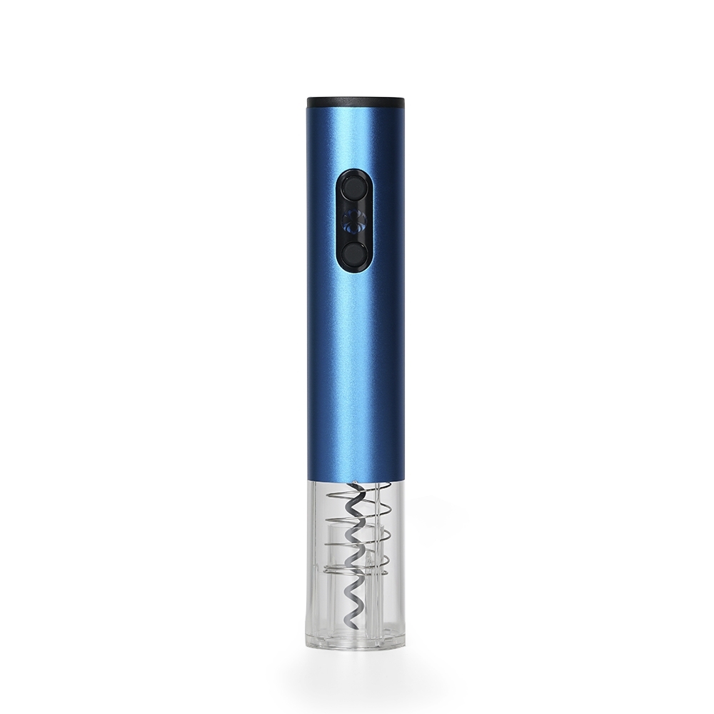 Saca Rolhas Elétrico com LED — Azul