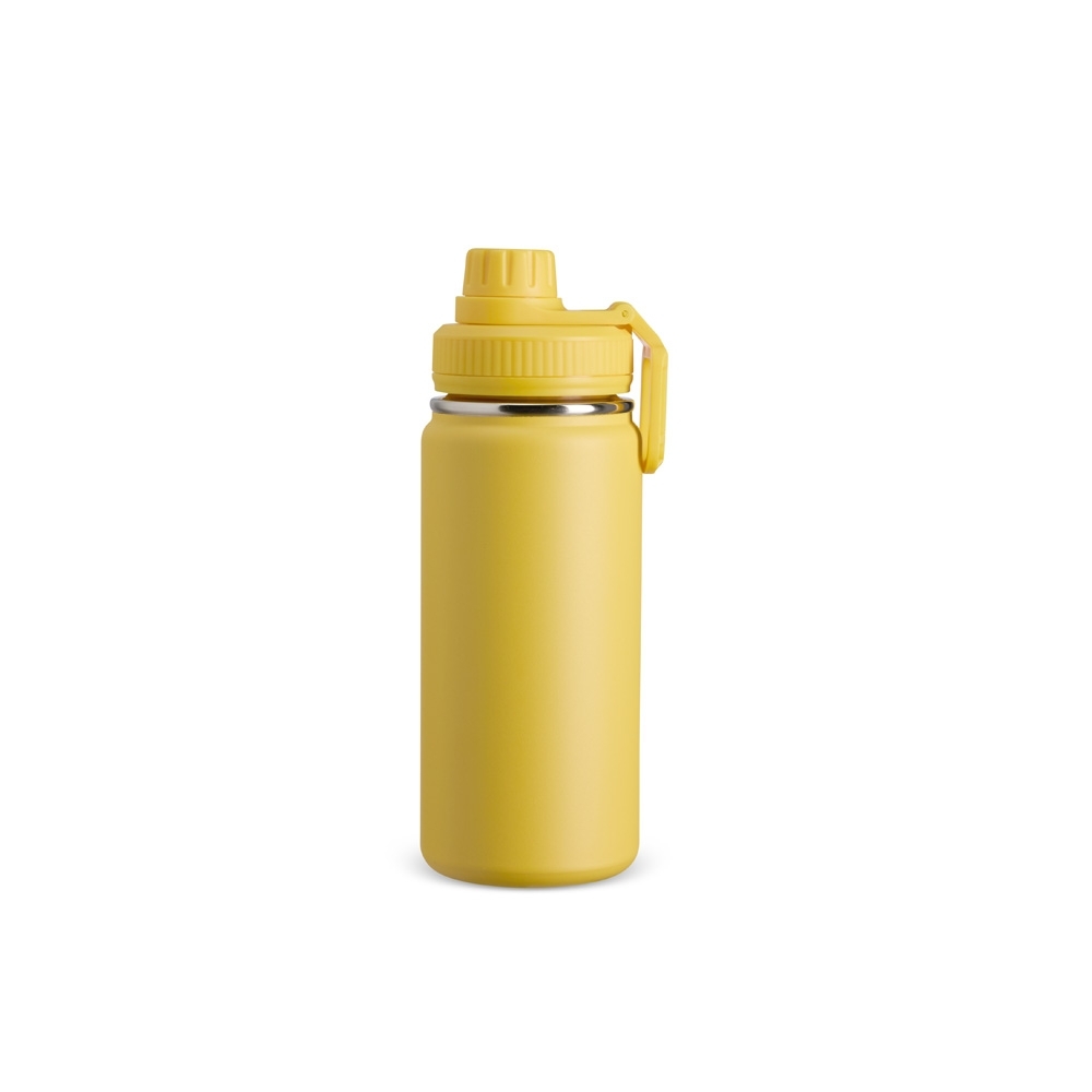Garrafa Térmica Inox 550ml — Amarelo
