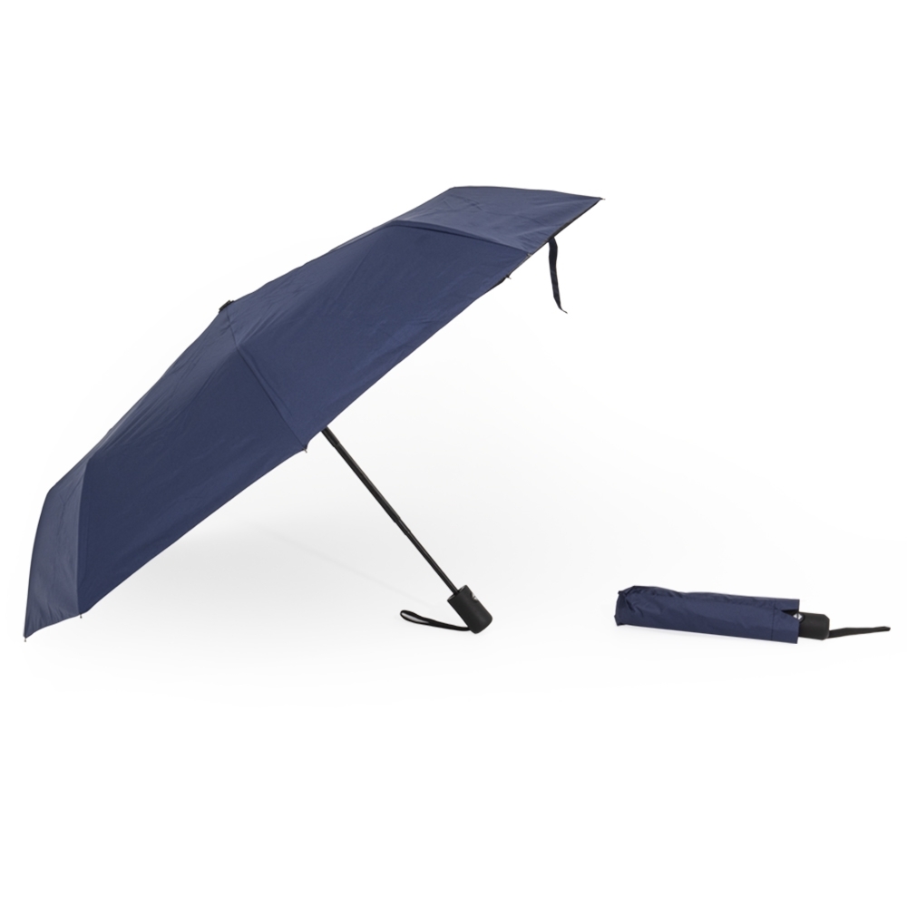 Guarda-chuva Automático com Proteção UV — Azul
