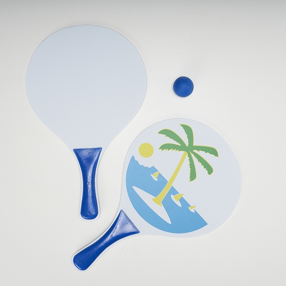 Kit Frescobol MDF — Azul