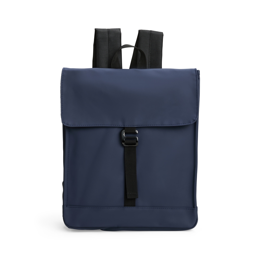 Mochila Couro Sintético 16 Litros — Azul Escuro