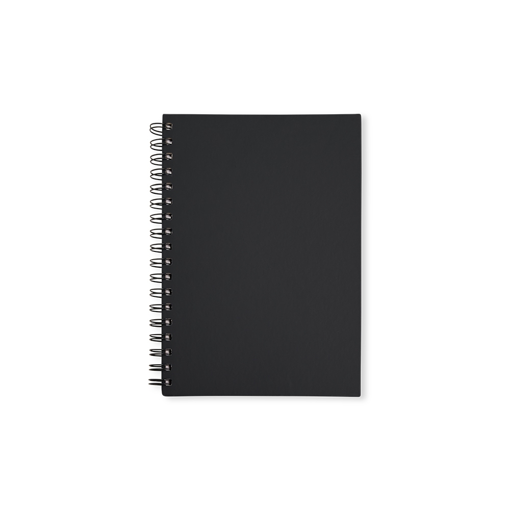 Caderno Emborrachado — Preto