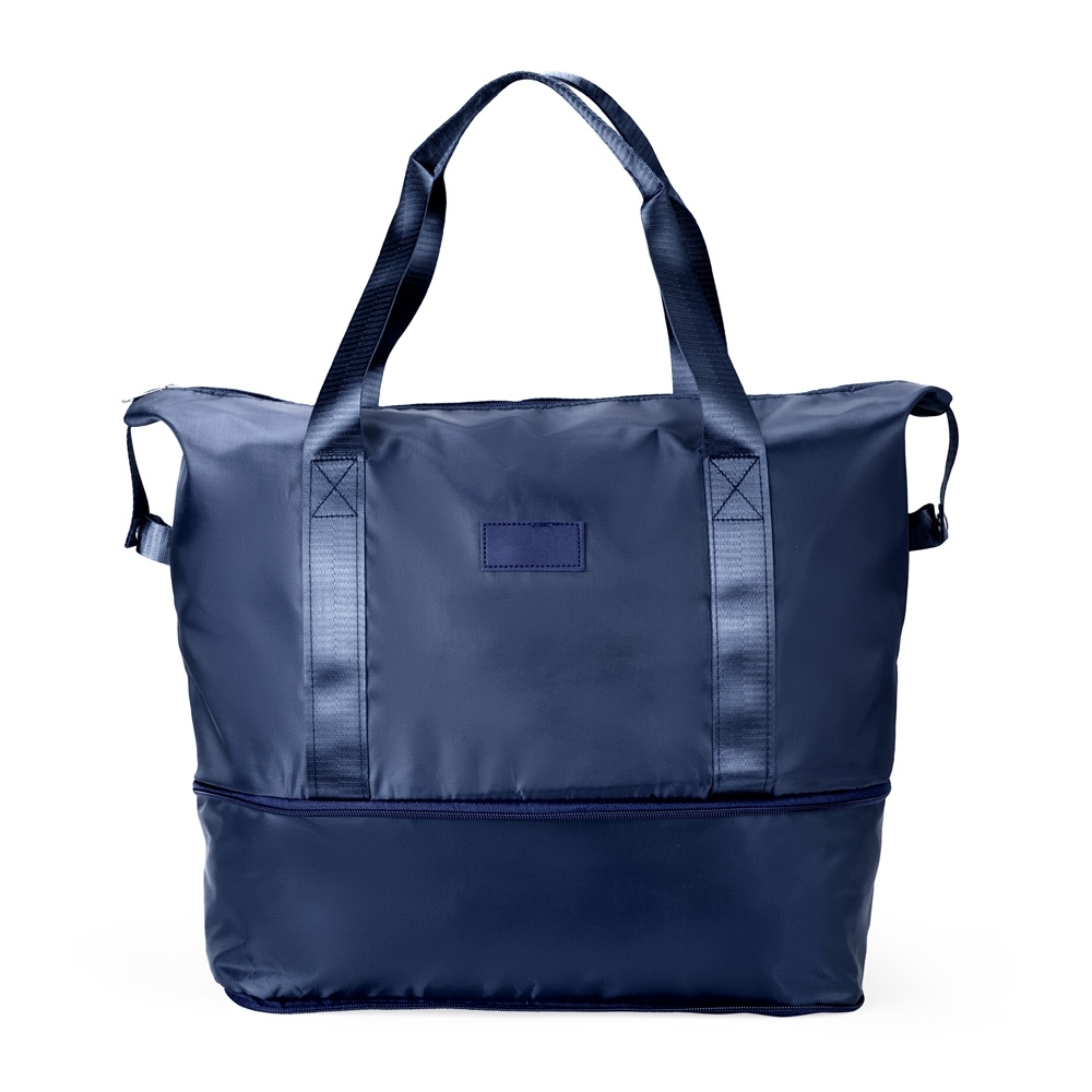 Bolsa Esportiva Poliéster Expansível 36 Litros — Azul Escuro
