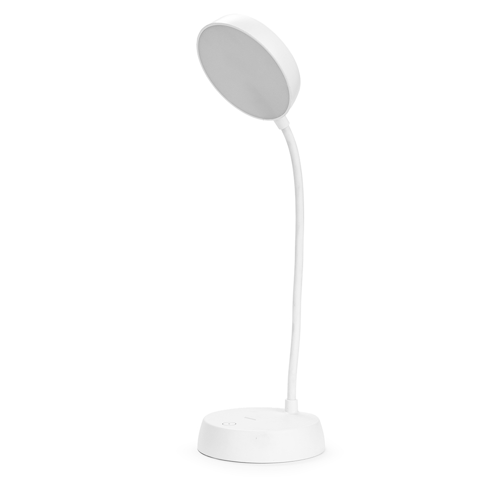 Luminária Articulável Recarregável 10 Leds — BCO