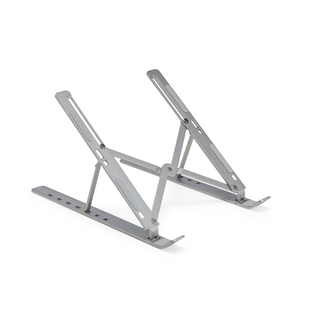 Suporte Retrátil para Notebook Multi Ângulos — Cinza Escuro