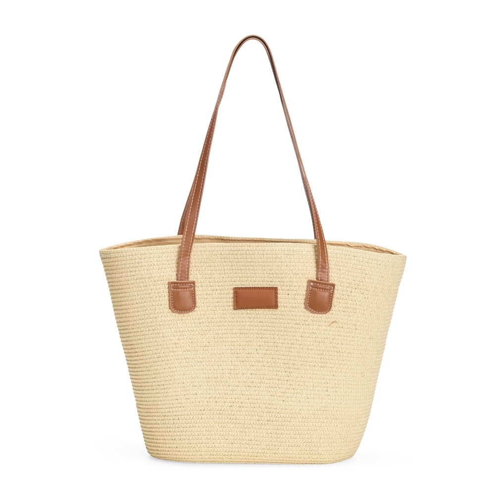 Bolsa Fio de Papel Torcido — marrom claro