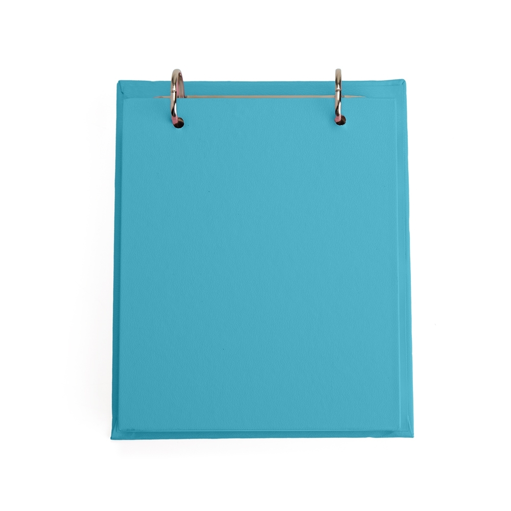Bloco de Anotações de Mesa — azul claro