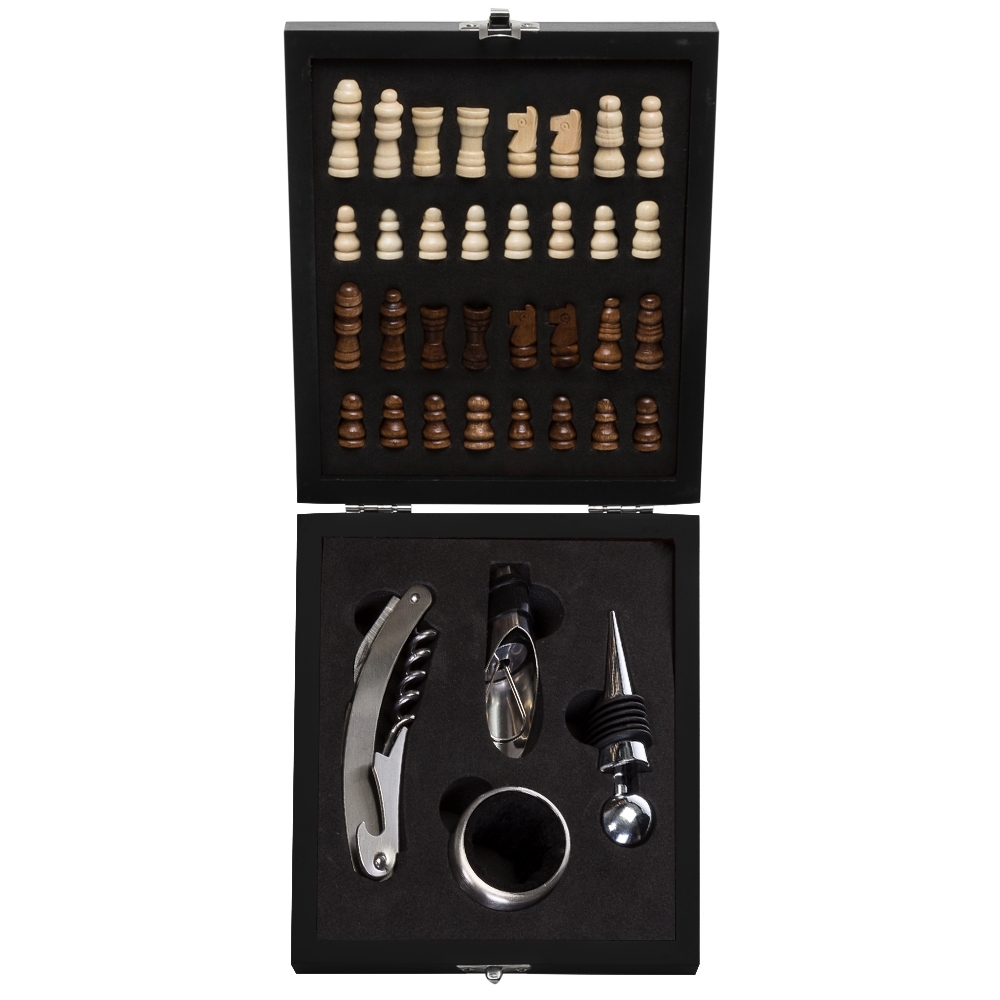 Kit Vinho Xadrez 4 peças — PRE