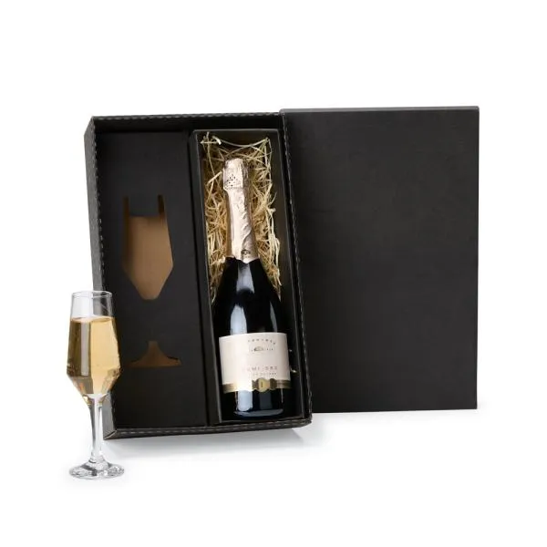 Taça De Vidro P/ Champagne 190 Ml - Não Acompanha Garrafa