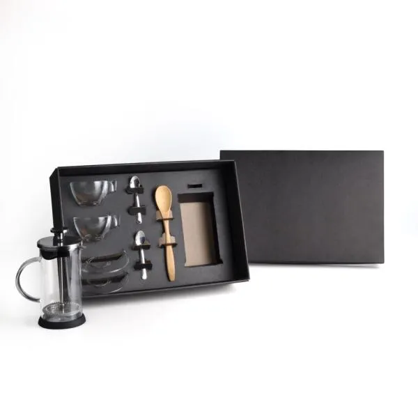 Kit Para Café Com Prensa Francesa - 8 Pçs