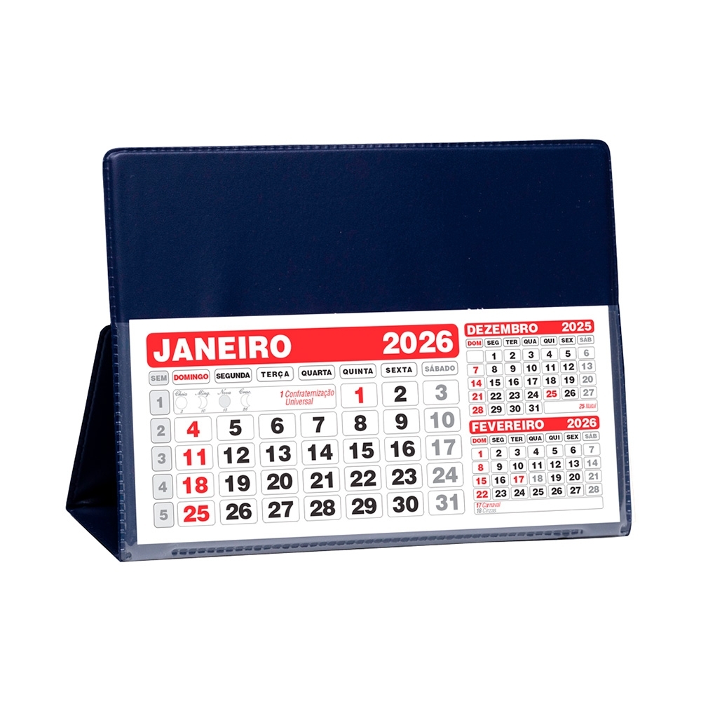Base para Calendário — Azul
