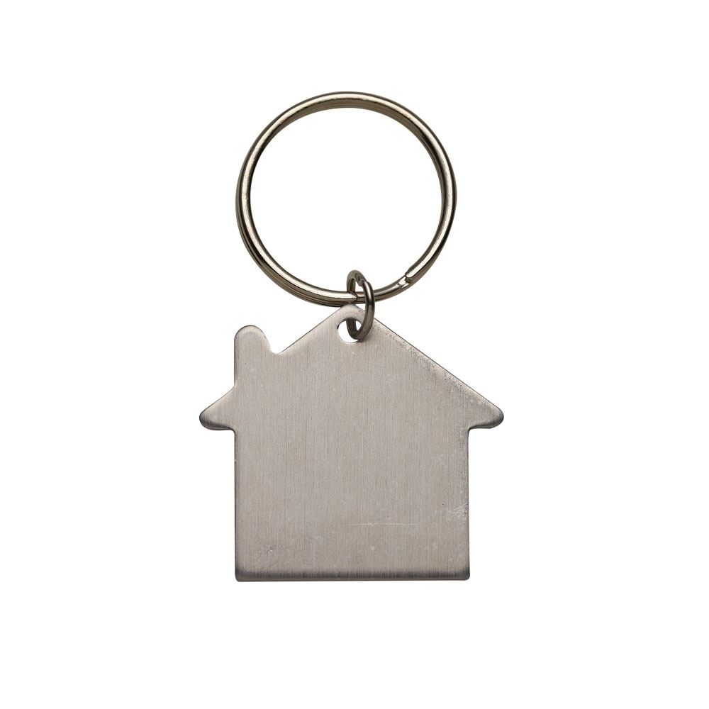Chaveiro Metal Plaquinha Casa — PRA