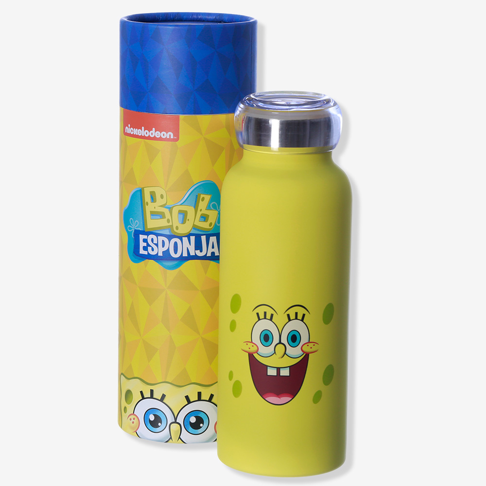 Garrafa Bubble 500ml Bob Esponja