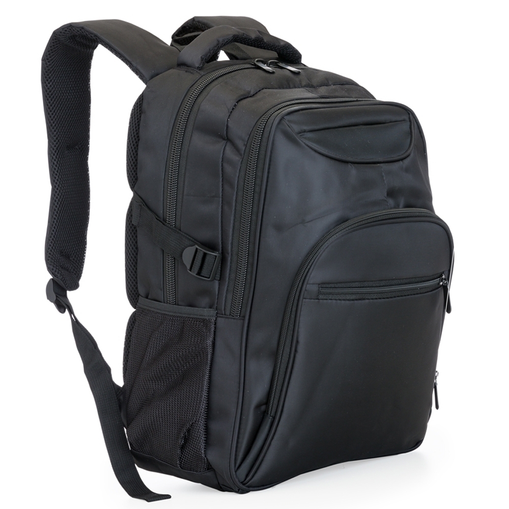 Mochila De Poliéster 27l — Preto