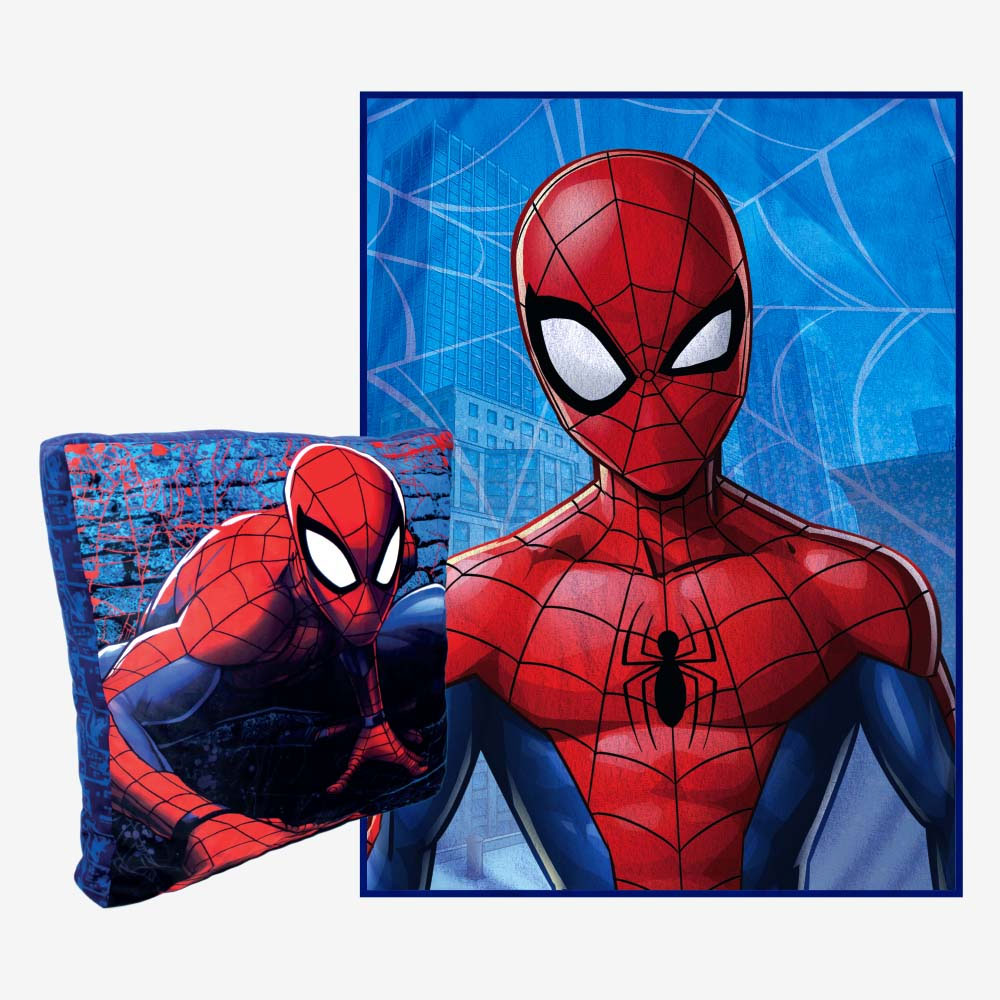 Kit Almofada com Manta Homem Aranha
