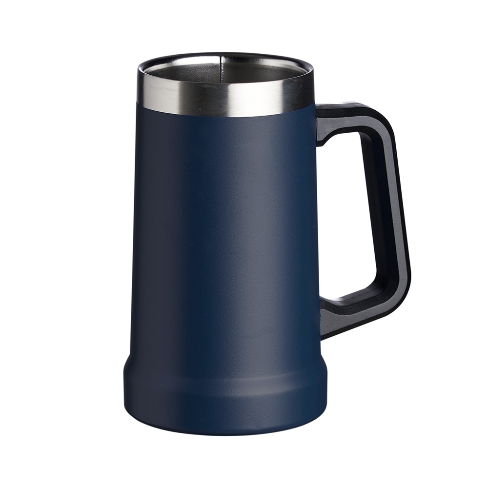 Caneca Térmica 700ml — Azul Escuro