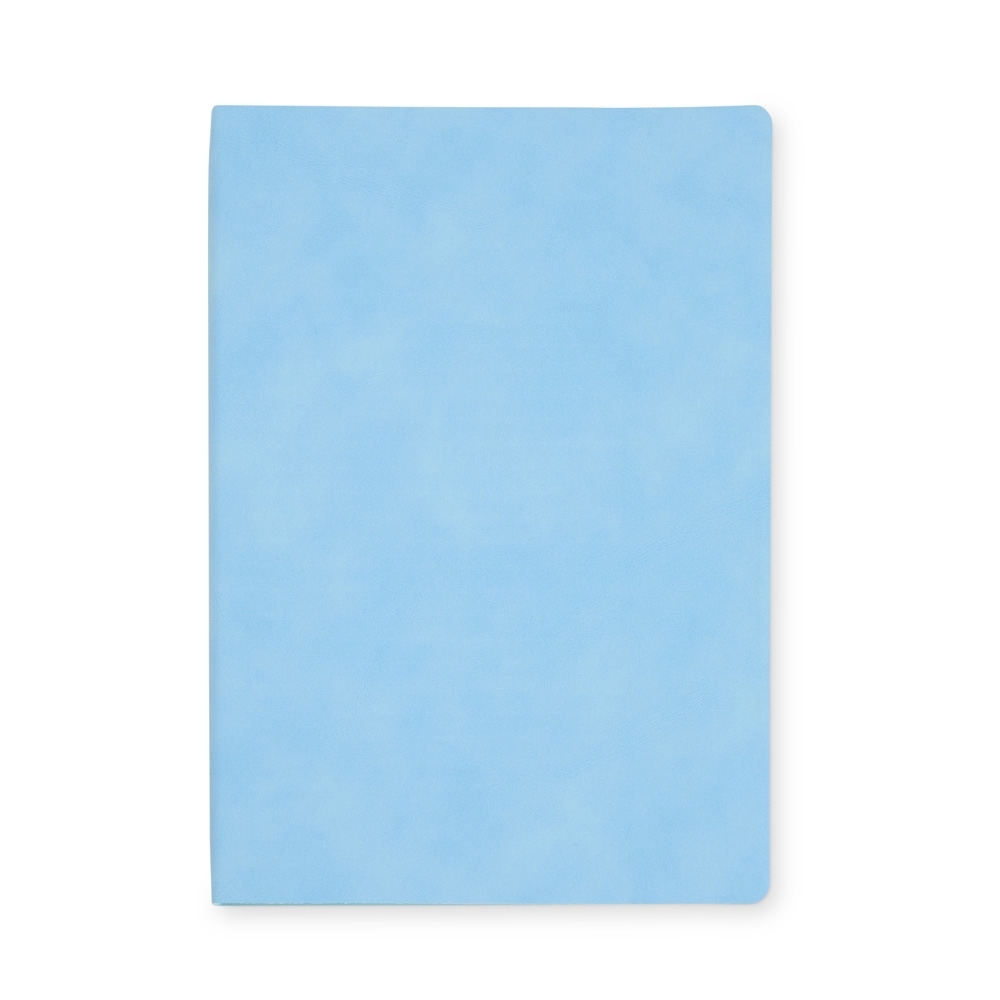 Caderno B5 Pu — Azul