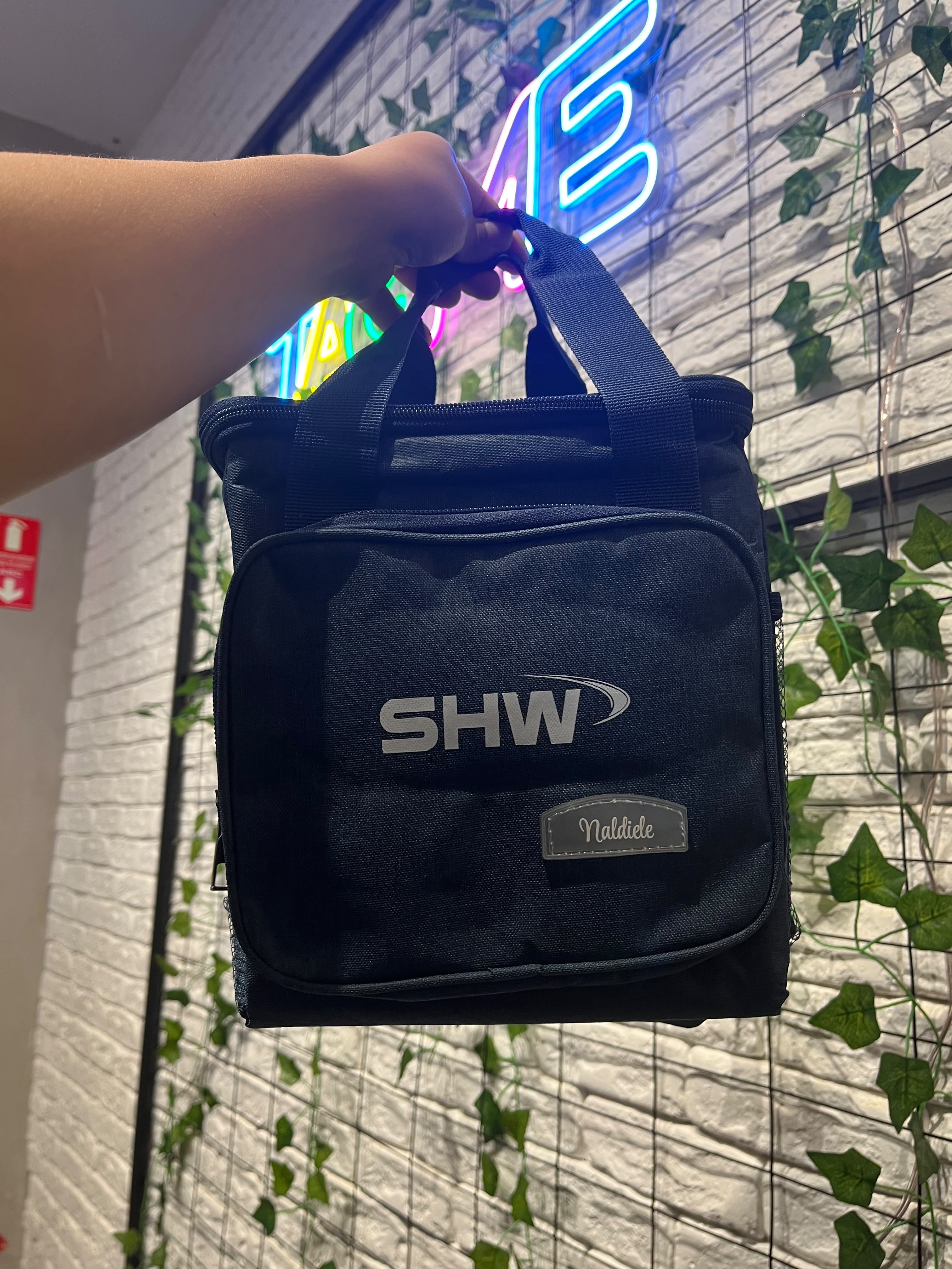 Bolsa Térmica 7 Litros gravado em DTF UV, DTF Têxtil