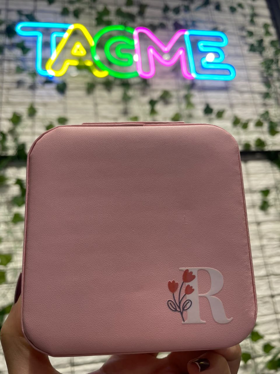Porta Joias Quadrado gravado em Fiber Laser